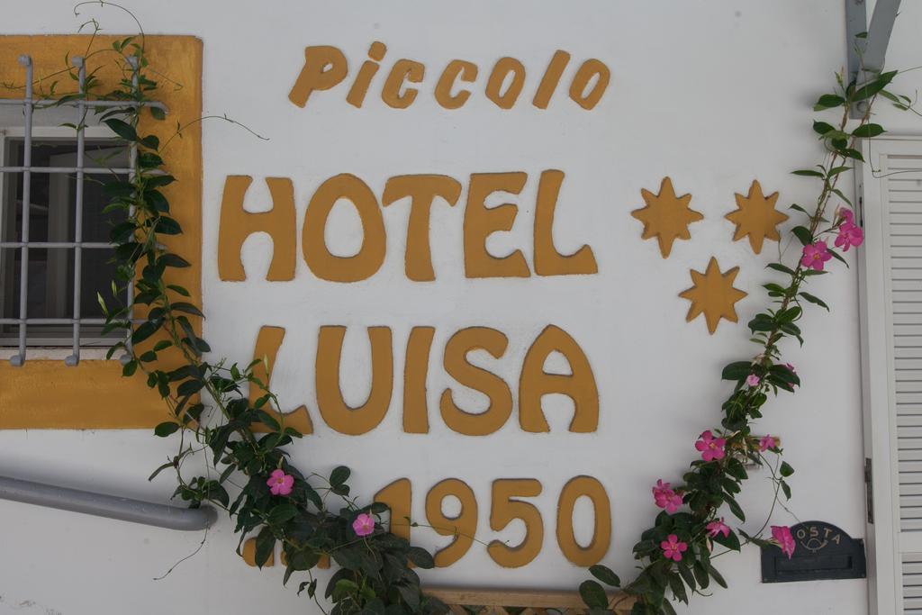 Piccolo Hotel Luisa Ponza Exteriér fotografie